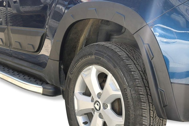 Dacia Duster Çamurluk Dodikleri Damalı 8 Parça Abs 2018-2024 Arası