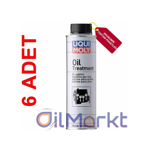 Liqui Moly Oil Treatment 300 Ml Motor Yağ Bakımı Katkısı 6 Adet