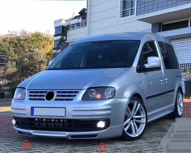Caddy 2006 Sonrası Ön Tampon Eki-fiberglass-boyasız