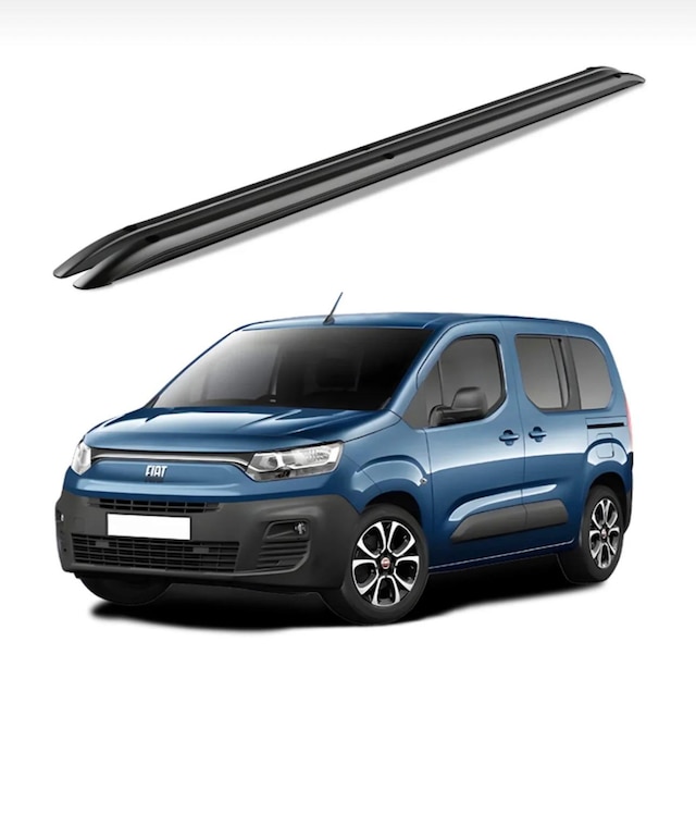 Türkmen Fiat Doblo Premium Tavan Çıtası Alüminyum Siyah 2024 Ve Sonrası