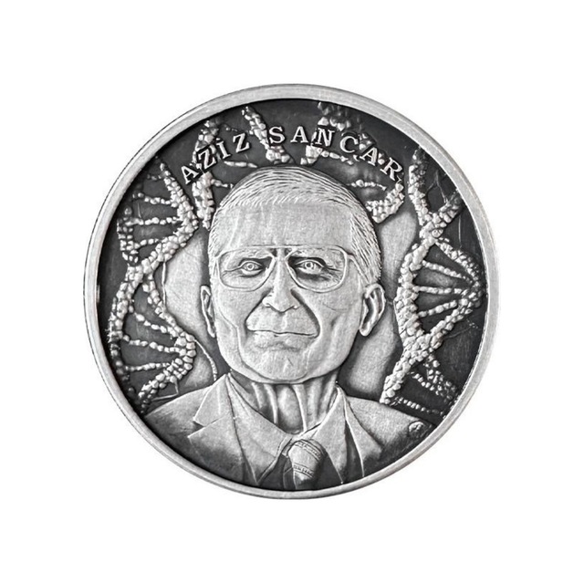 Agakulche Aziz Sancar Gümüş Sikke Coin