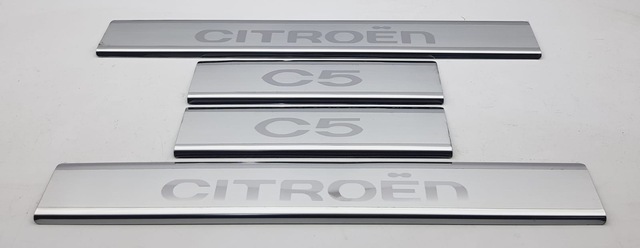 Cıtroen C5 Krom Kapı Eşiği 4 Parça 2008 Üzeri