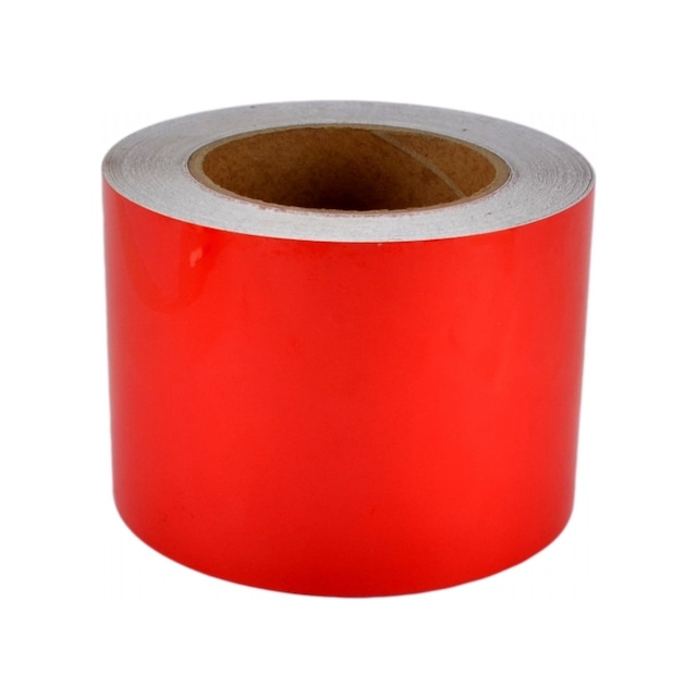 Carub Fosforlu Bant 9,2 Cm X 25 Mt Kırmızı Br2405402