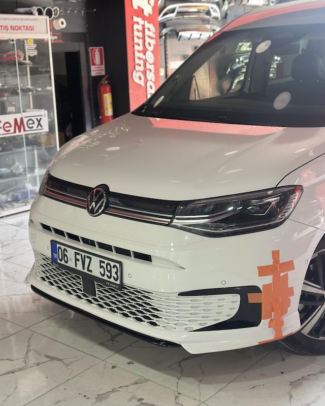 Vw Caddy Ön Tampon Eki 2021... -----fibersan Tuning 0000