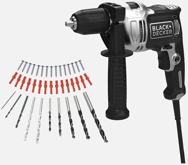 Black+Decker Silver Seri BEH71A40SK-QS 710W Darbeli Matkap