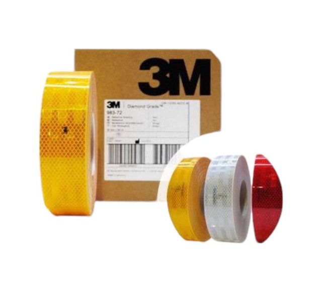 3m Sarı Reflektör Serit 55mmx50m. Ece104 Uyumlu