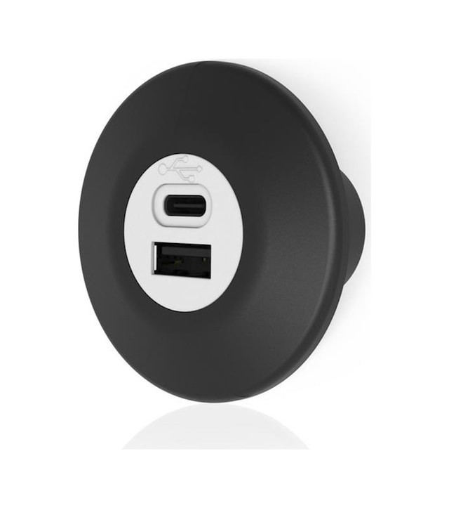 Sanel 12v-24v Telefon Şarj Cihazı Usb/type-a Yt 2 X 1a Mavi Led Işık