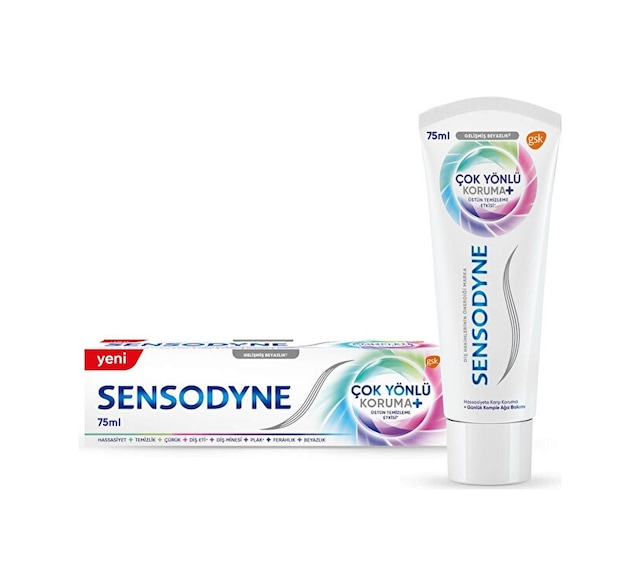 Sensodyne Beyazlık Çok Yönlü Gelişmiş Diş Macunu 75 ML