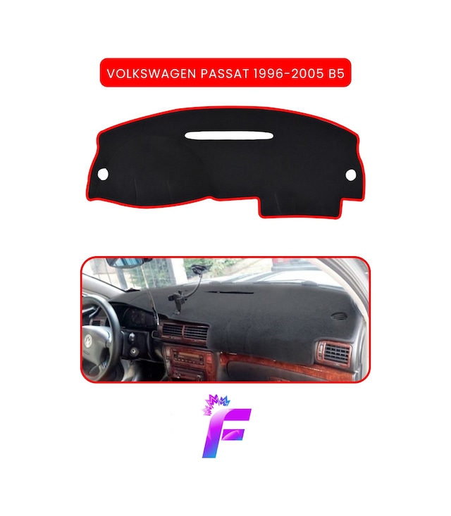 Volkswagen Passat B5 1996-2005 Torpido Örtüsü Güneşten Korur Kolay Montaj Tam Uyum C27 Torpido Halısı