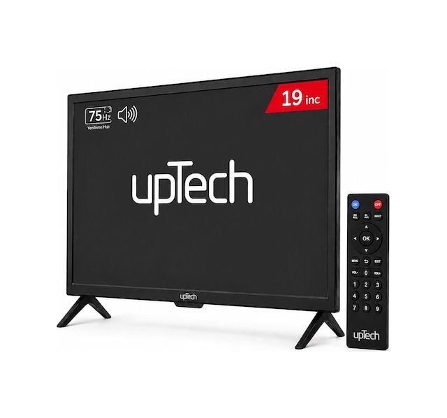 Uptech 19" Sesli Uzaktan Kumandalı 75hz 5ms Hdmı Vga Geniş Ekran Monitör