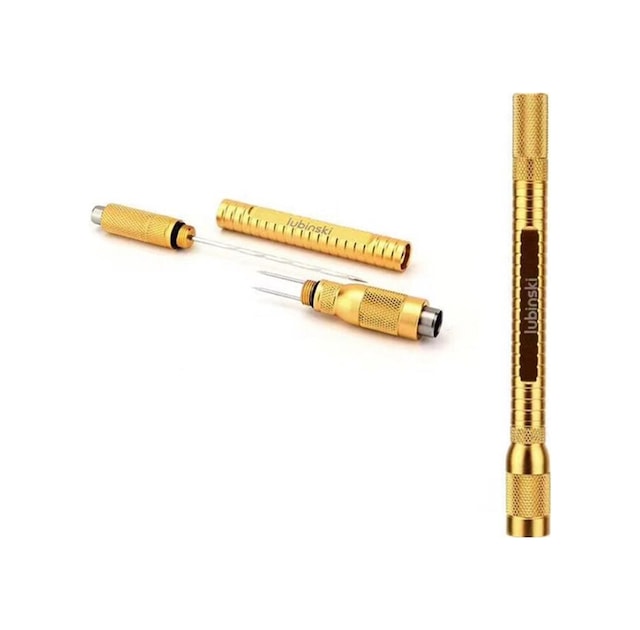 Lubinski Drawpoker Puro İğnesi ve 2 Delici Gold Yja30018