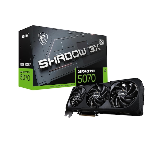 Msı Shadow 3x Geforce Rtx 5070 Oc 12gb Gddr7 192bit Hdmı/dp Ekran Kartı