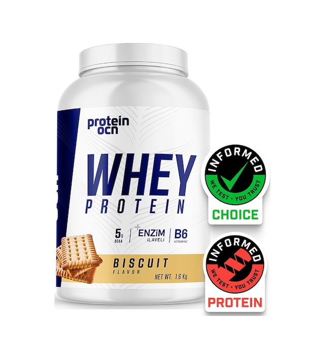Proteinocean Whey Protein Bisküvi - 1.6 Kg - 64 Servis