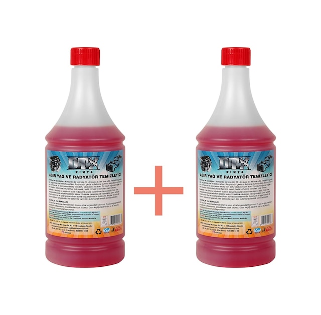 DTX Ağır Yağ ve Radyatör Temizleyici 1 L + 1 L