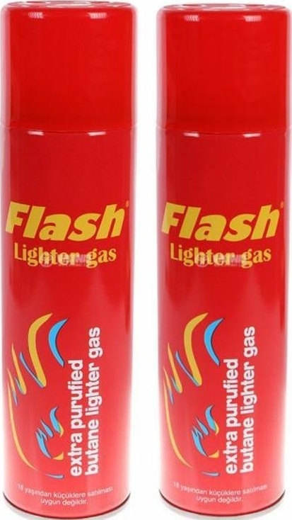 2 Adet Flash Marka 270 Ml Çakmak Gazı