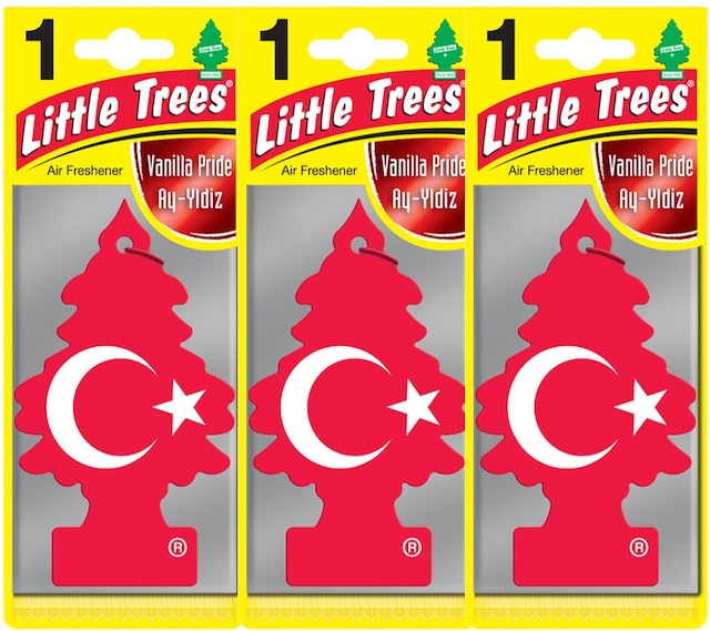 Little Trees Oto Kokusu 3'Lü Ay-Yıldız