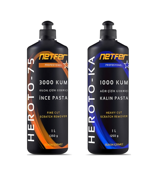 Netfer 2'li İnce Kalın Pasta Set - 2x1 L