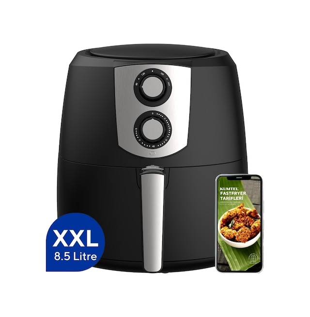 Kumtel AF-03 XXL 1800 W 8.5 L Airfryer & Fastfryer Sıcak Hava Fritözü