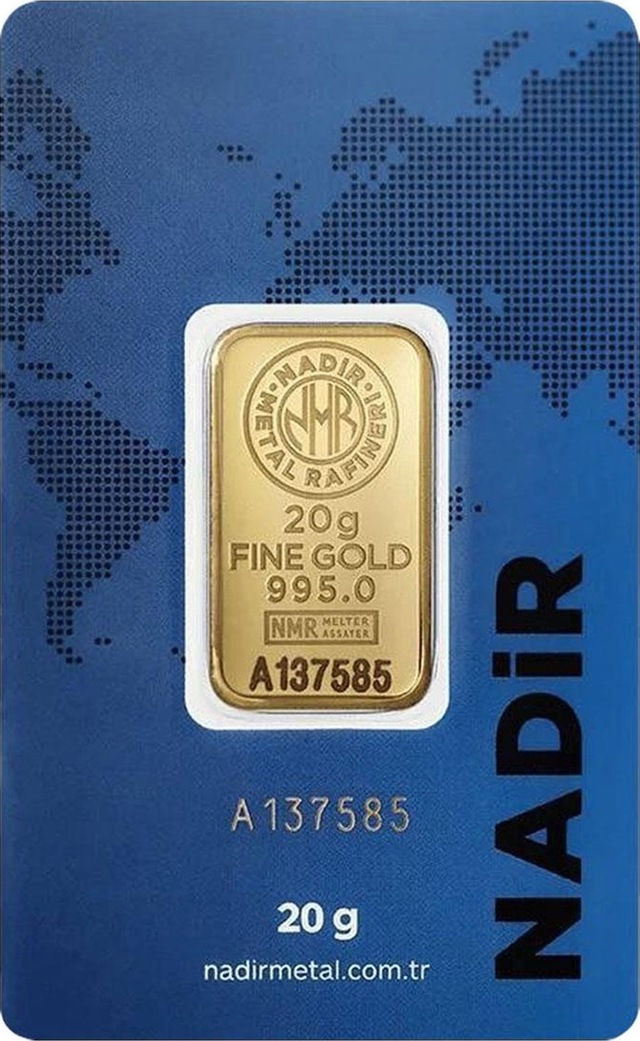 Nadir Gold 24 Ayar Gram Altın 20 G
