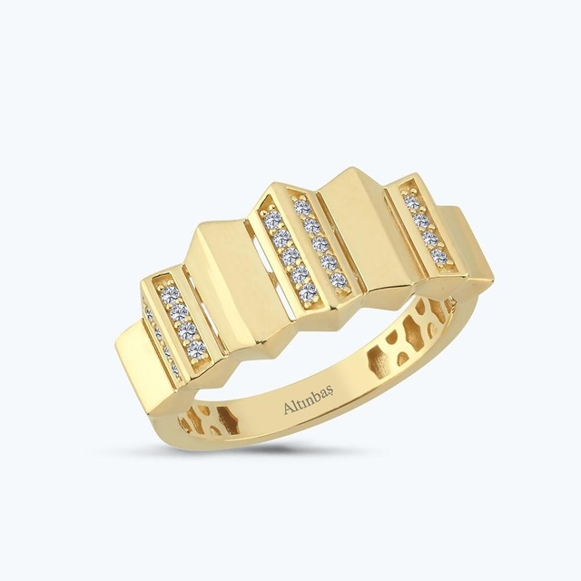 Altınbaş Altın Yüzük Ayz0554-y-25986 Çok Renkli