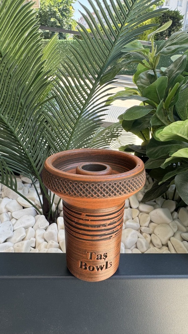 Taş Bowls Jitte-p Toprak Lüle / Phunnel Tek Delikli