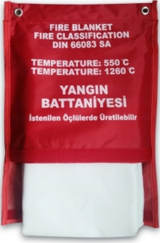 Yangın Battaniyesi Çantalı
