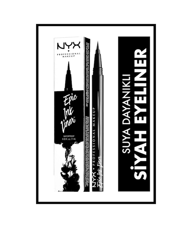 NYX Professional Eyeliner Epic Ink Liner Black