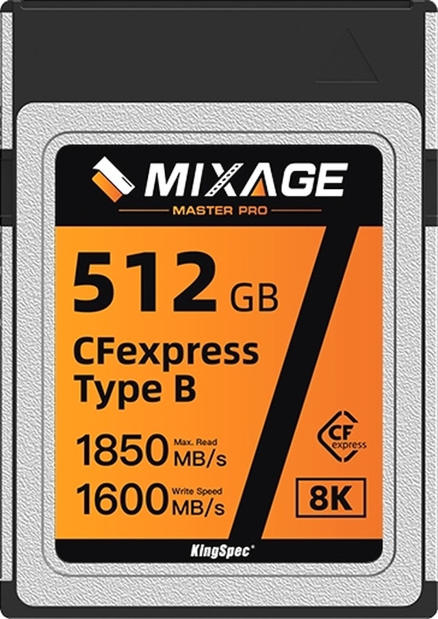 KingSpec Kingspeccfe-512cfexptypb-1850 Okuma 1850 MB/s Yazma 1600 MB/s