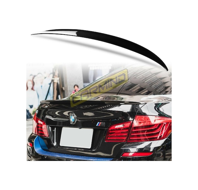 Bmw 5 Serisi F10 M Performance Bagaj Üstü Spoiler Piano Black