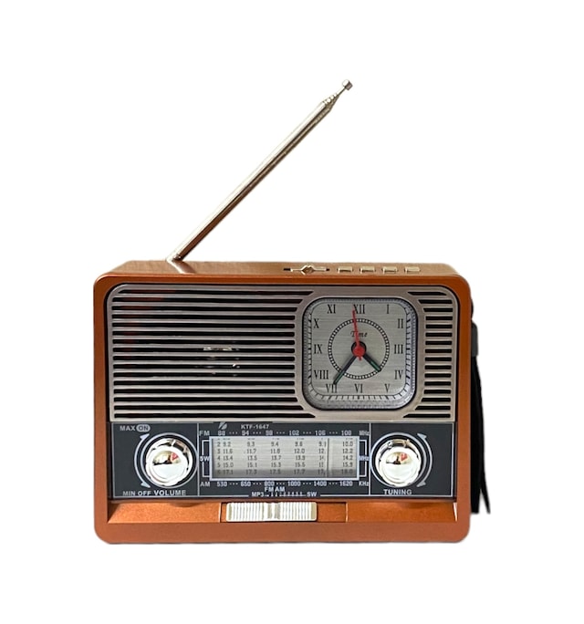 KTF-1647 Nostalji Radyo Bluetooth Hoparlör