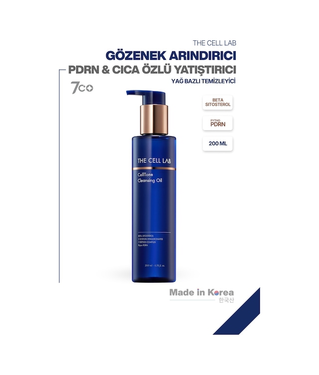 Liposomal Teknolojili Pdrn & Cica Özlü Yatıştırıcı Gözenek Arındırıcı Yağ Bazlı Temizleyici 200ml