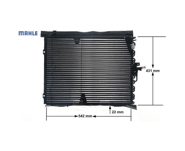 Klıma Radyatoru Mercedes W124 S124 C124 Mahle A1248301070