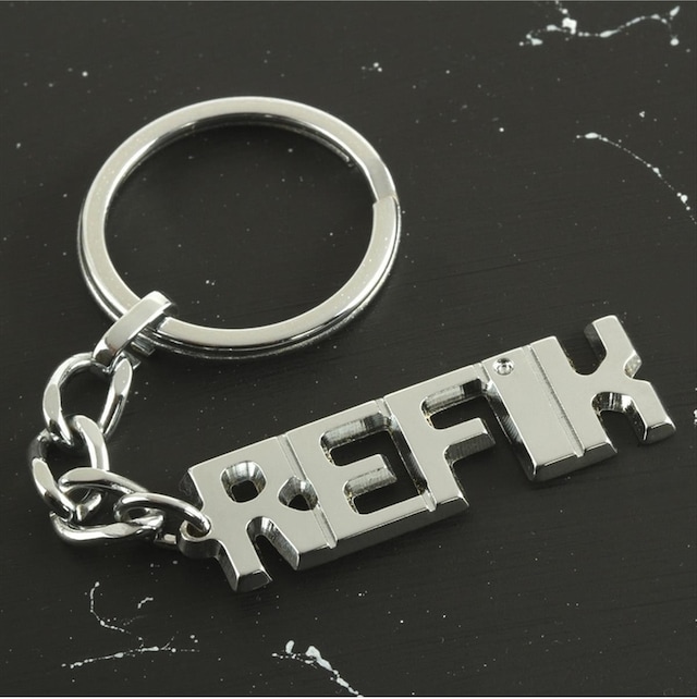 Refik - 213 - - Spt-gld - İsimli Anahtarlık Çok Renkli