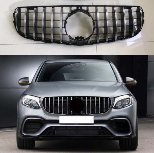 Mercedes Glc Gtr Ön Panjur Izgara Seti Amg 2015+ X253 N11.283
