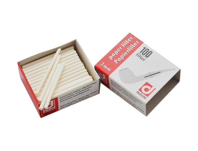 Denicotea 10140 Pipo Filtresi 3Mm 100 Adet