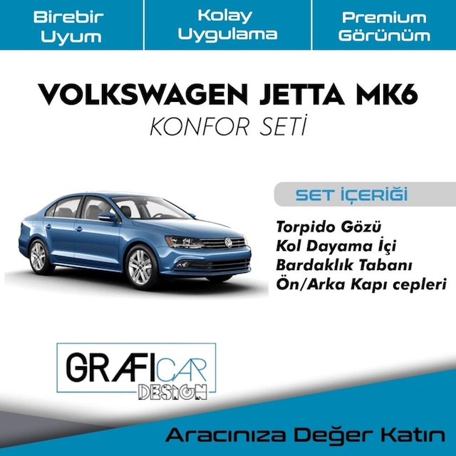 Volkswagen Jetta Mk6 Konfor Seti - Ses Kumaş Kapla...