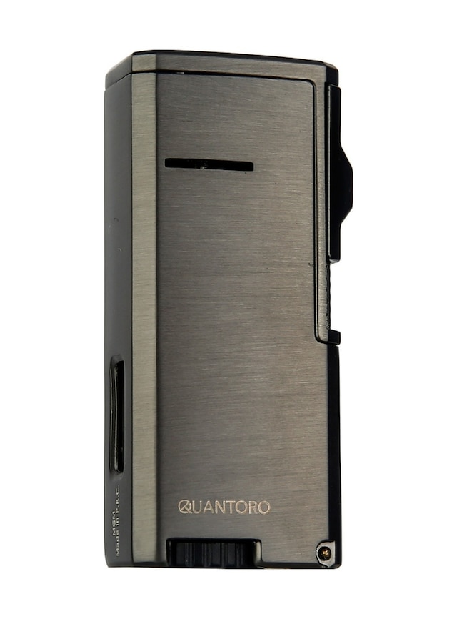 Quantoro 3 Torch Pürmüz Delicili Gunmetal Metal Puro Çakmağı - Trz1073