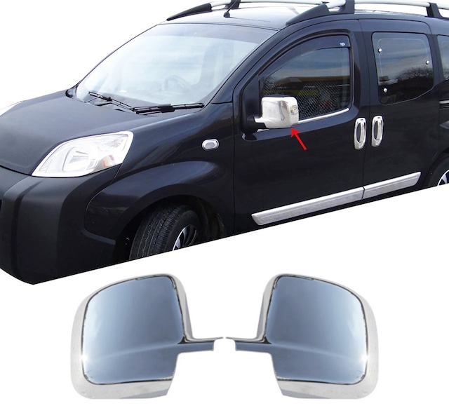 Citroen Nemo Abs Krom Ayna Kapağı 2 Prç 2007 Ve Üzeri