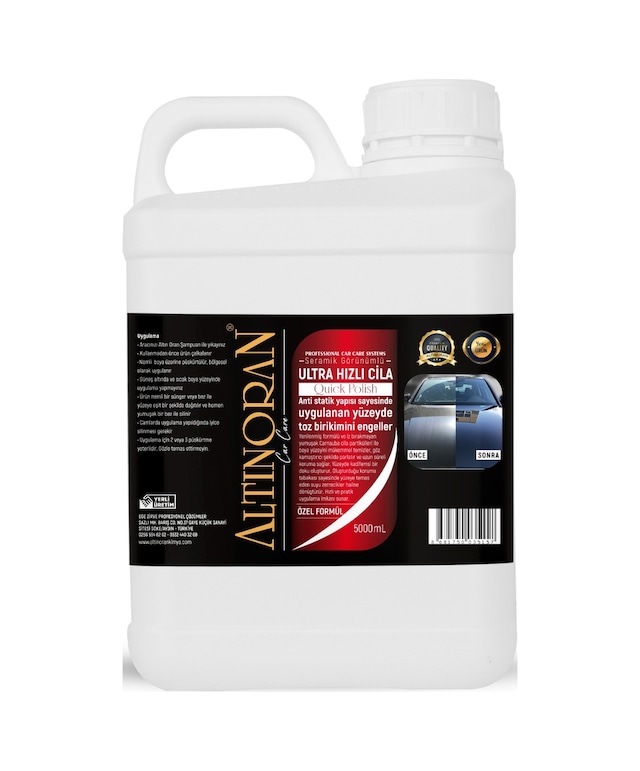 Altın Oran Hızlı Cila Seramik Cila 5000 Ml