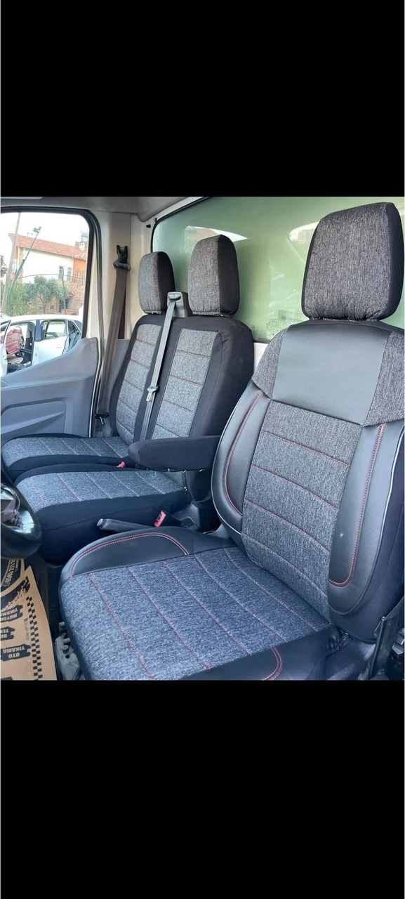 Ford Transit 2 1 Yeni Kasa Keten Kumaş Ortopedik Koltuk Kılıfı
