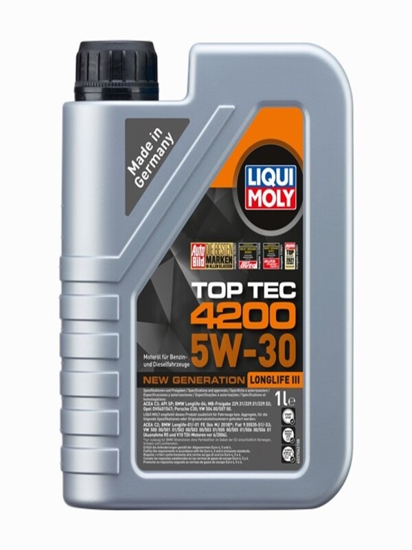 Liqui Moly Top Tec 4200 5w30 New Generation Longlife Iıı 1l