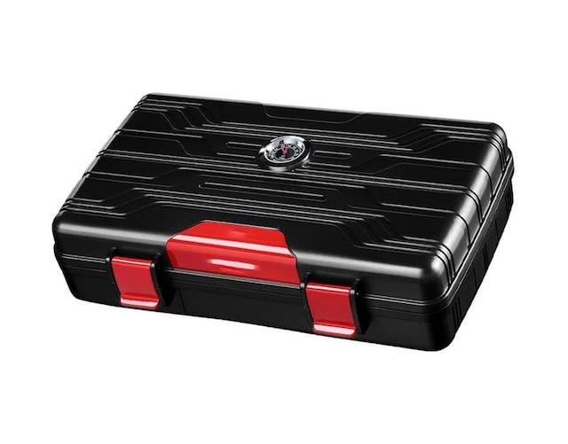 Lubinski Seyahat Tipi Puro Kutusu Humidor Siyah 10cigar