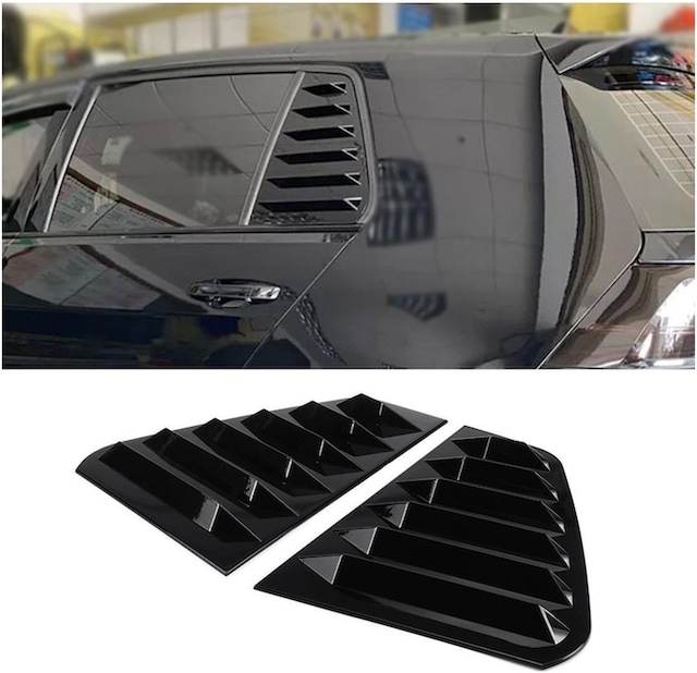 Golf 7 Piano Black Kelebek Cam Kaplama 2014 2019 Uyumlu