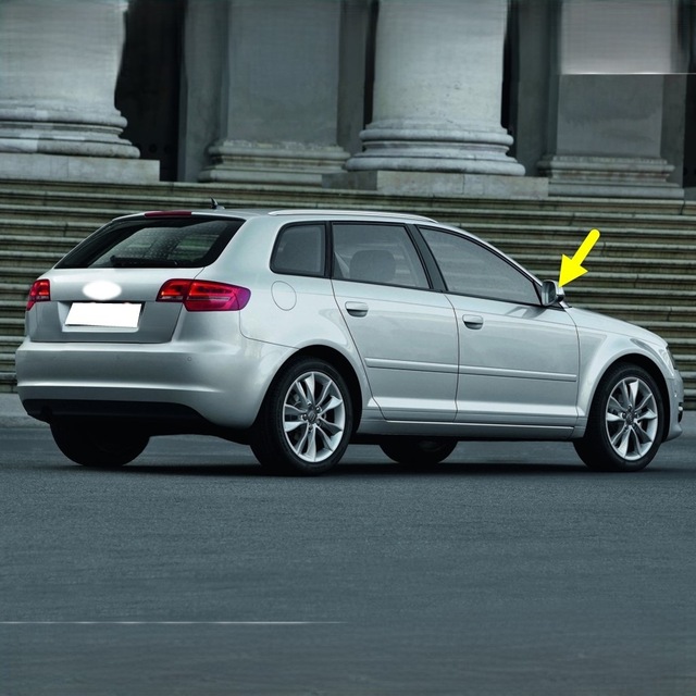 Audi A3 2011-2012 Sağ Dış Dikiz Ayna Kapağı 8f0857528