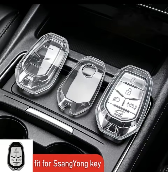 Ssangyong Musso Ev Anahtar Kılıfı Şeffaf