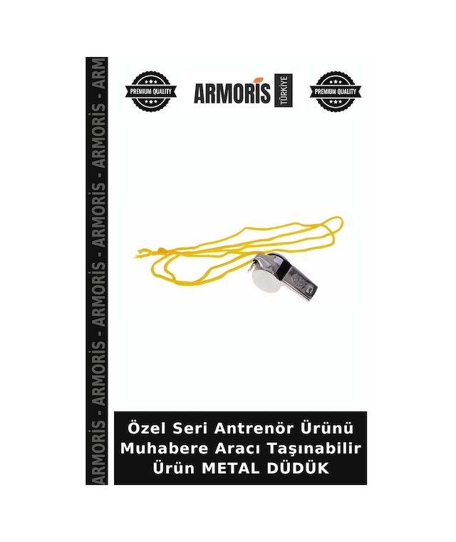 Özel Seri Antrenör Ürünü Muhabere Aracı Taşınabilir Ürün Metal Düdük
