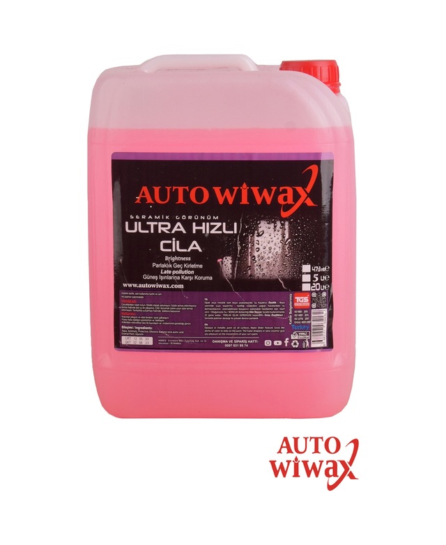 Profesyonel Ultra Hızlı Cila 5 Litre Araç Boya Koruma Ve Parlatıcı