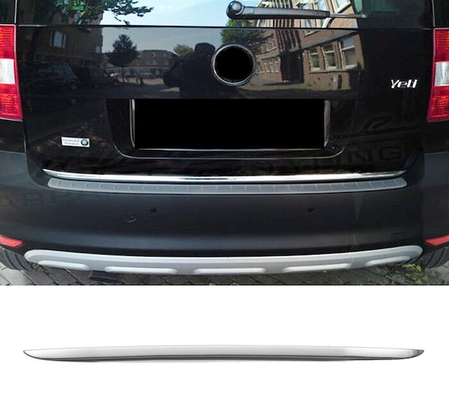 Skoda Yeti Krom Bagaj Alt Çıta 2009 Ve Sonrası P.çelik