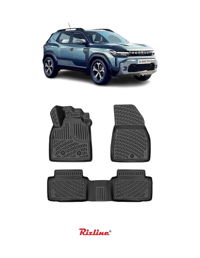 Renault Duster 2024 Sonrası Havuzlu Paspas