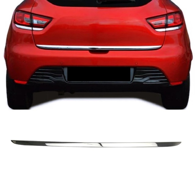 Renault Clio 4 Hb 2012-2019 Arası Krom Bagaj Alt Çıta Pçelik